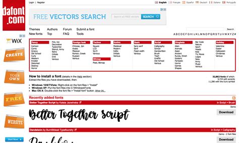 da font.com